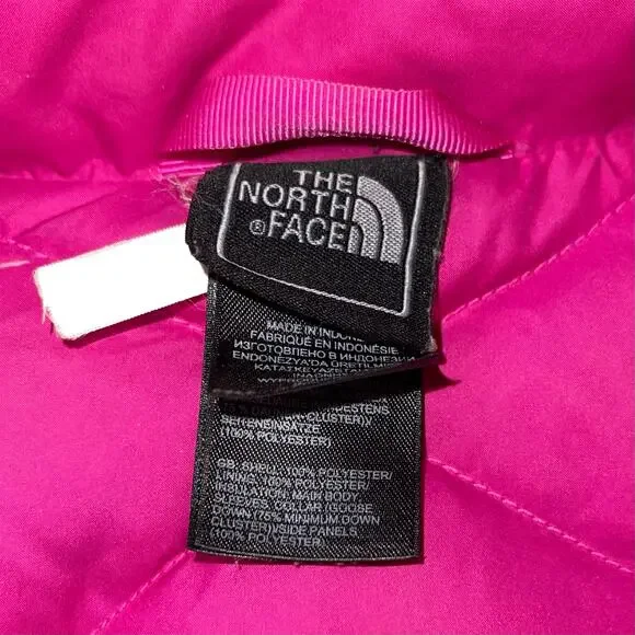 North Face Coat Girls Aconcagua 550 Colorful Down Filled Jacket - Picture 10 of 12